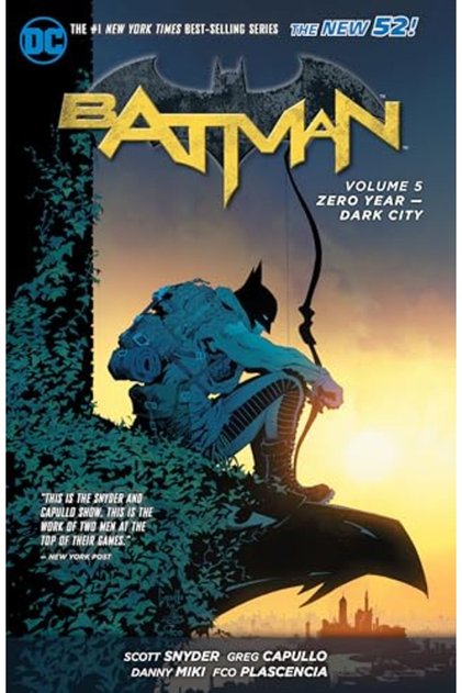 Batman Vol 5 Zero Year Dark City The New 52 Batman Paperback