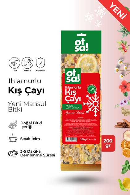 Otsa Ihlamurlu Ve Zencefilli Kış Çayı 200 Gr.