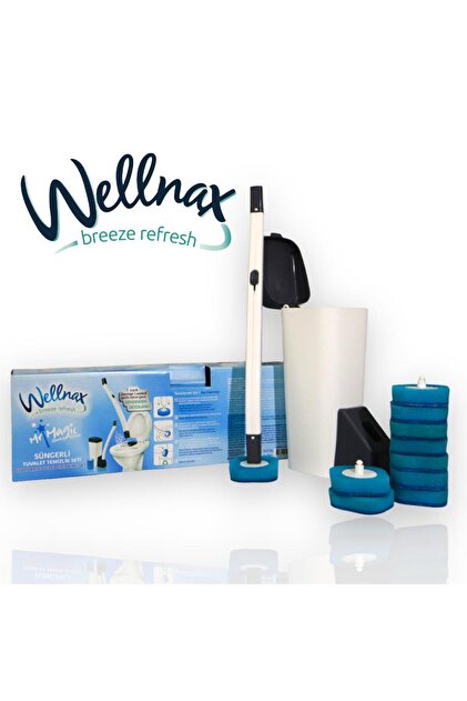 Wellnax breeze refresh Özel Tuvalet Temizlik Seti Ve Kullan At 30