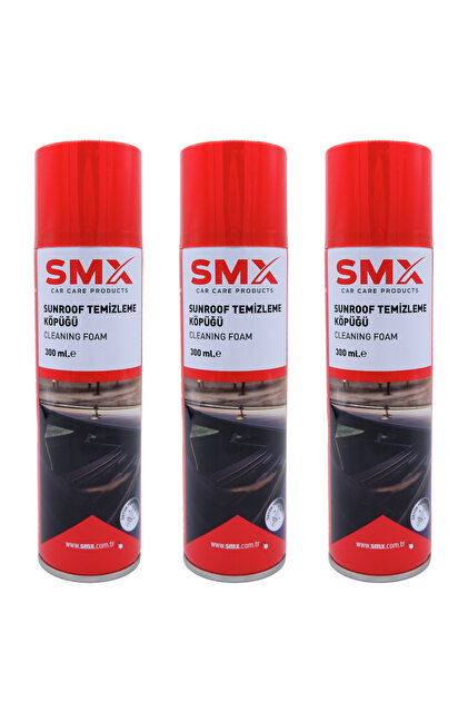 SMX Sunroof Temizleme Köpüğü 300 mL. 3 adet - Fiyatı, Yorumları