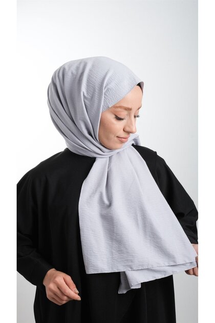 Grey Plain Classic Shawl Bumbac Jazz Plain 202105_15