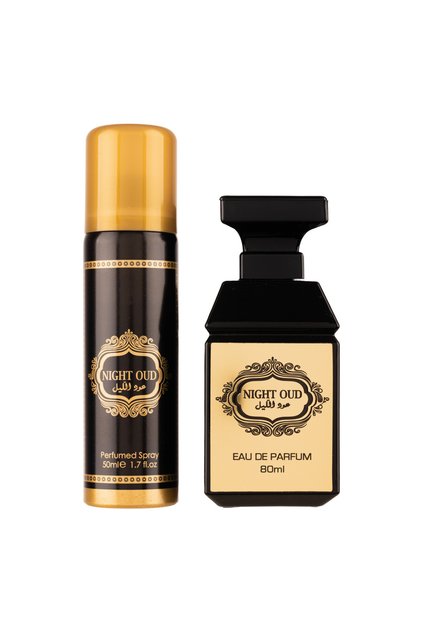 Parfum Night Oud ، Fragrance World ، عطر 80 مل، للجنسين