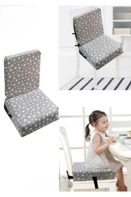 Gray Chair Booster Cushion 10 cm High Chair- Trendyol