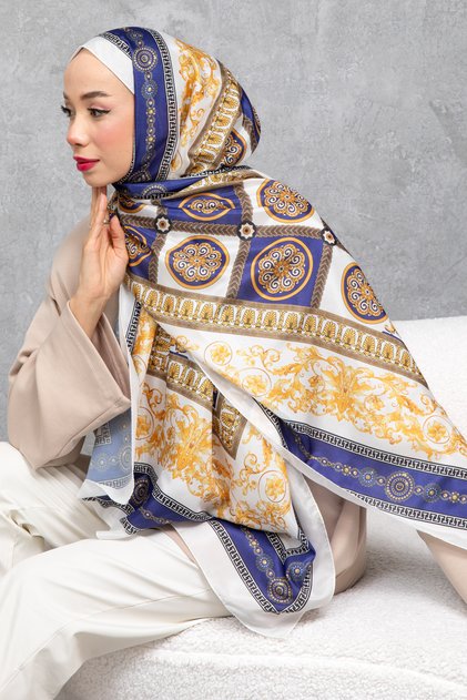 Silk Voile Shawl , Imported Fabric , High Quality & Italian Sewing