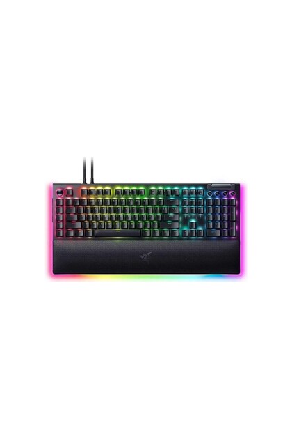 レイザー RAZER BlackWidowV4ProJP GreenSwitch RAZER Blackwidow V4 Pro Klavye Green Switch Türkçe Q Klavye Rz03