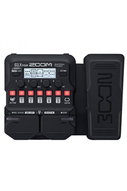 Zoom G1x FOUR Expression Pedallı Multi-Efekt Prosesörü - Fiyatı