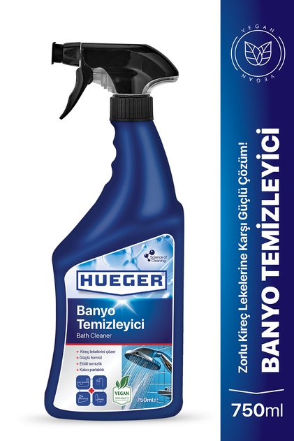 Vegan Banyo Temizleyici – Köpük & Sprey Başlıklı, Güçlü Kireç Ve Kir Çözücü, 750 ml