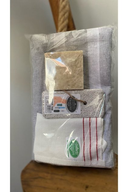 30-)4'lü Hamam /sauna /duş /plaj / Gelin Hamamı Seti ( Peştamel, Kese, Ponzataşı Doğal Hamam Sabun