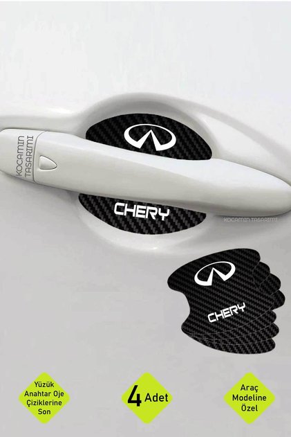 Chery Standard Carbon Pattern Foil Set for Inside Door Pit Zones
