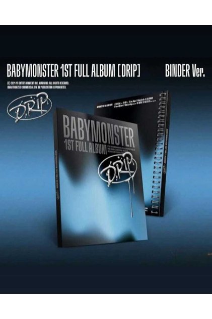 Kpop Dünyasi BABYMONSTER 1st FULL ALBUM – DRIP (BINDER Ver