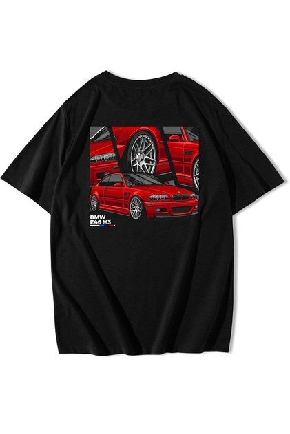 Unisex oversized μπλουζάκι BMW E46 M3