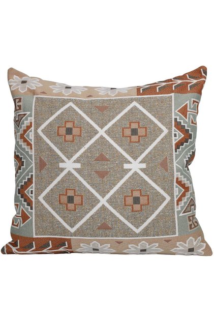 Tapiserie etnică Kilim Zari Jacquard - Pernă decorativă Şönelli 45*45