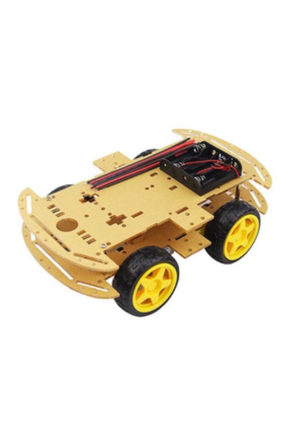 Arduino 4WD Araç Şase Kiti Robot Akıllı Araba Kiti