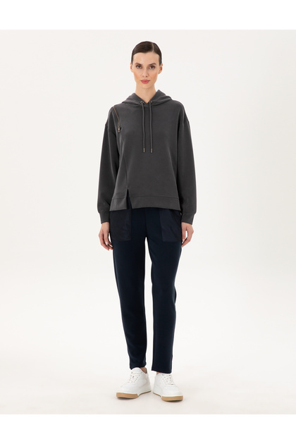 Navy Blue Regular Fit Sweatpants 50306462-Vr033