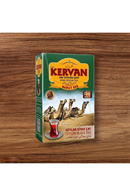 Kervan Saf Seylan Çayı Barut 555 (Yeşil) Net: 800 G