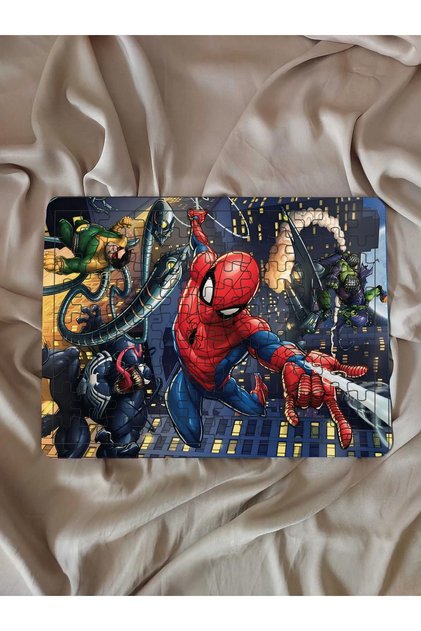 Children's Puzzle Wooden Spiderman2 108 Pieces Furniture