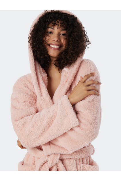 Bademantel Teddy Fleece