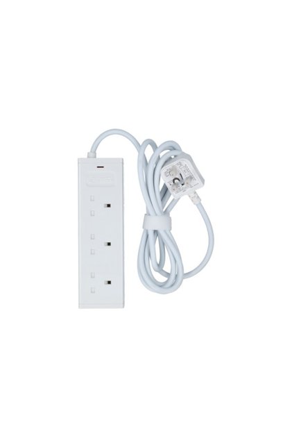 3-Socket Universal Extension Cord 3m