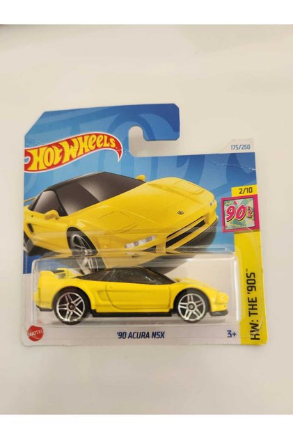 Hotwheels 90 Acura NSX, Mattel, Tekli Arabalar