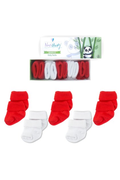5 Pack Bamboo Newborn Baby Socks I Flag I Baby Girl Boy Socks