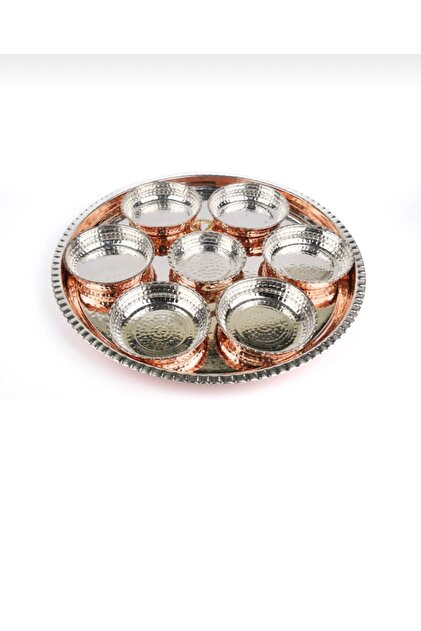 Tepsili Bakır set