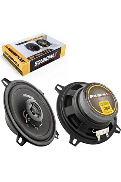 Soundmax Sx-cx502 Oto Hoparlör 13cm 170 Watt Tweeterli 2 Adet