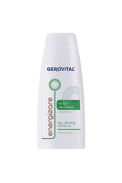 Gel de Duș Multivitamine cu Provitamina B5 și Vitamina B3 (ENERGIZARE) 400ml