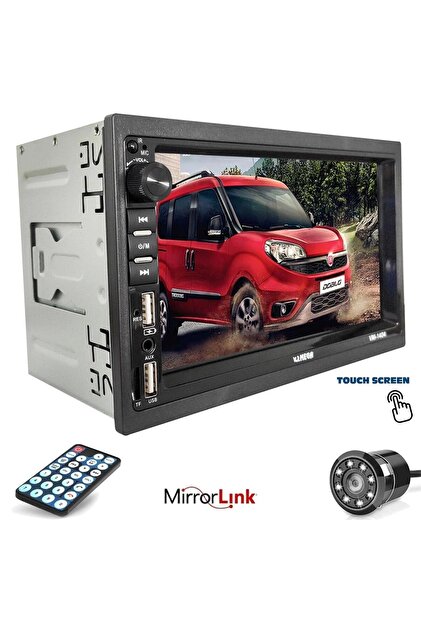 Mega Vm-1404 Double Teyp 7 Inç 4x65 Watt Mirrorlink - Fiyatı