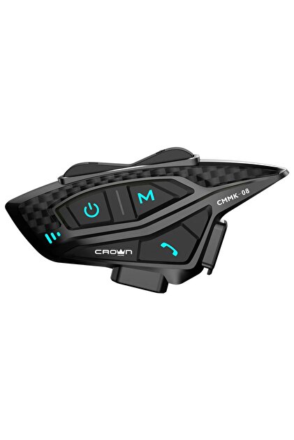 Crown Micro CMMK-08 8 Kişilik Motosiklet Kask Bluetooth İntercom