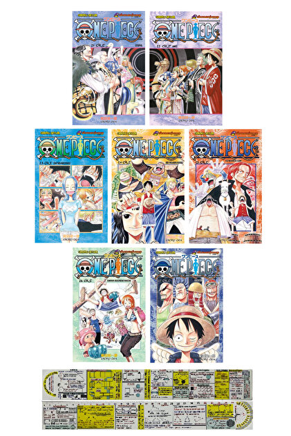 Gerekli Şeyler Yayıncılık One Piece 6 Cilt Türkçe Manga Set (1-2-3