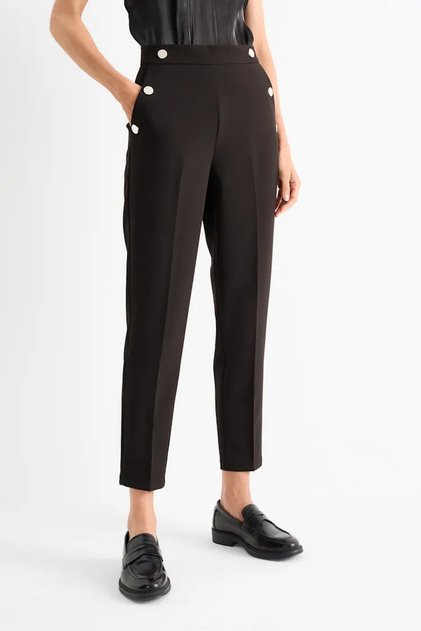 YÜKSEK BEL BİLEK BOY HAVUC PANTALON