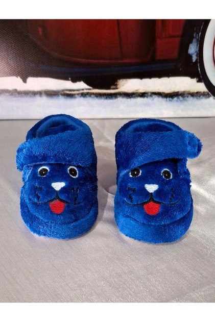 Boys' Soft Winter Velcro Kindergarten Nursery Daily Home Boots Pandif Panduf