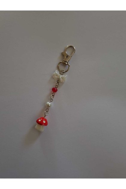 Mushroom Mushroom Bag and Keychain Charm