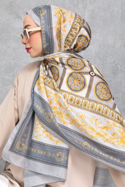 Silk Voile Shawl , Imported Fabric , High Quality & Italian Sewing