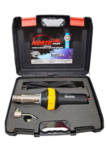 NORTH PLAS PROFESYONEL PLASTİK KAYNAK MAKİNASI 2000W KÖMÜRSÜZ