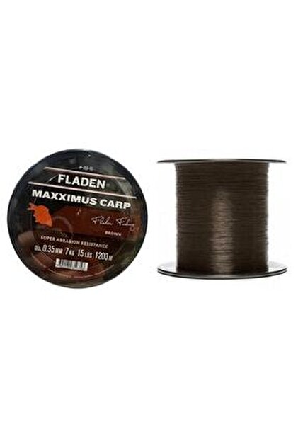 FLADEN Maxximus Carp 1200 mt 0.40mm Bobin Misina Kahverengi