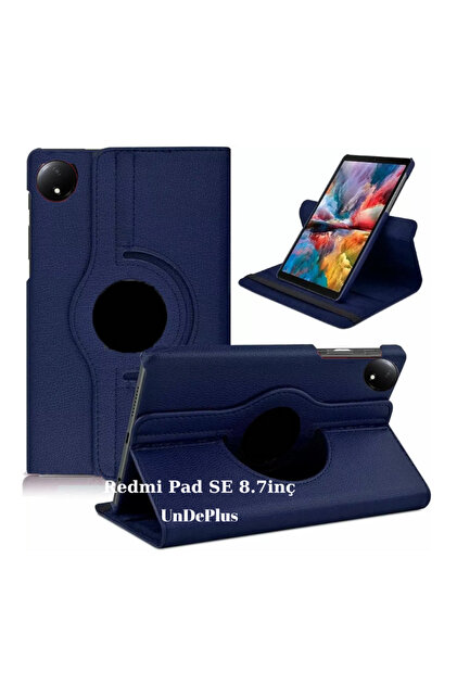 UnDePlus Xiaomi Redmi Pad SE 8.7inç Kılıf 360 Dönebilen Standlı