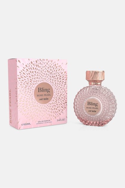 Bling Rose Pearl Perfumes EDP 100 مل، وردي