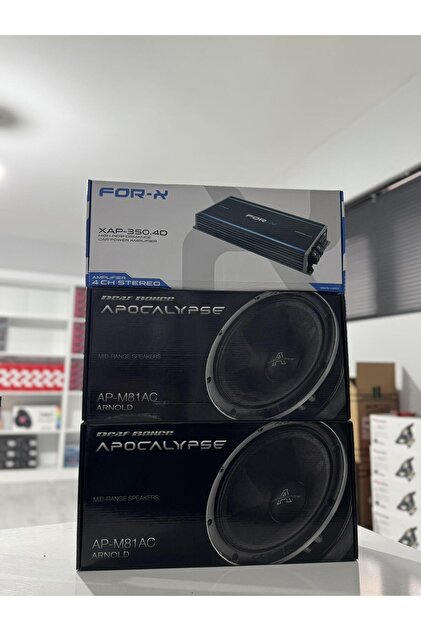 APOCALYPSE M-81AC 20CM MİDRANGE SES SİSTEMİ PAKETİ - Fiyatı, Yorumları