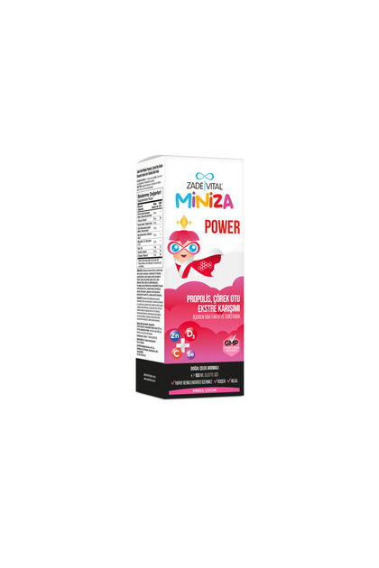 Zade Vital Miniza Power Sıvı Takviye Edici Gıda 150 ml - Fiyatı