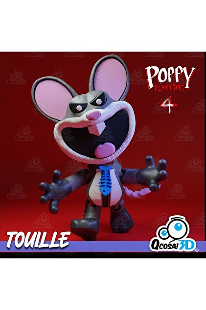 Giftbox3d POPPY PLAYTIME 4 TOUILLE HAREKETLİ FİGÜRÜ 15 CM - Fiyatı