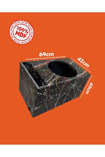 38 CM SPL L PORT PROFESYONEL BAS KABİNİ MDF DEPREM ETKİLİ