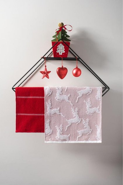 Tulipano New Year 2-Piece Gift Towel Set – 30X50Cm
