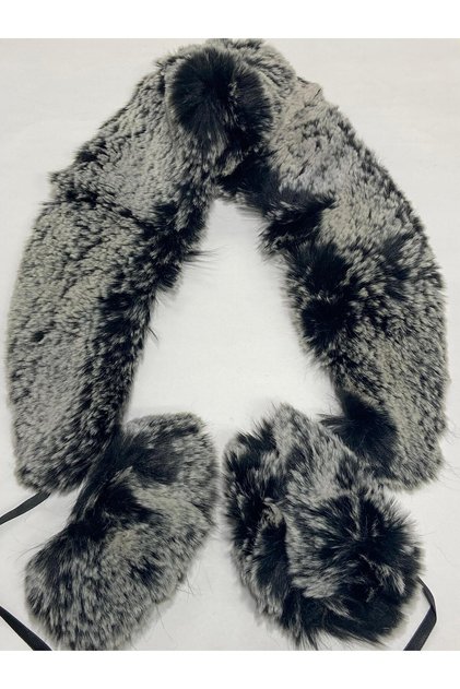 Fur Collar and Cuff Set / Soft Fur