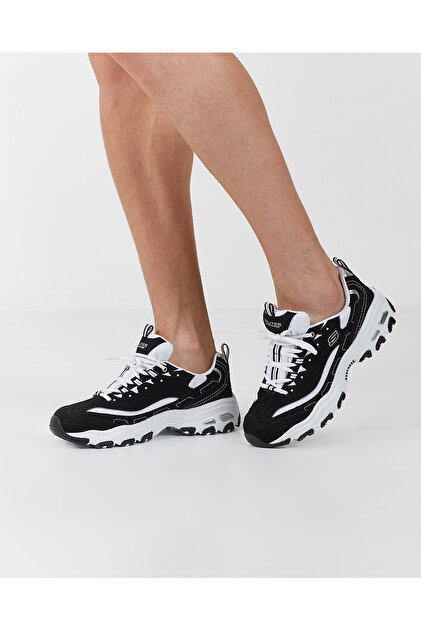 Lily Skechers D'lİtes Erkek Siyah Sneakers 52675 BKW - Fiyatı, Yorumları