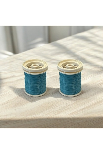 0.30mm (60Gr-100Meter) Matte Blue Colored Filography Wire (2 Pieces 30 Grams)