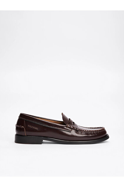 Tommy Hilfiger Men's Wedge Heeled Sewing Detail 100% Leather Brown Loafer Shoes Fm0Fm05362-Gr6- Trendyol Tommy Hilfiger Men's Wedge Heeled Sewing Detail 100% Leather Brown Loafer Shoes Fm0Fm05362-Gr6- Trendyol