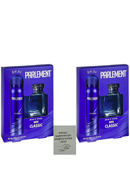 【希少品】サイムダン・プレミアム・アクトレス・コフレセット2018 Parlement 150ml 50ml Erkek Parfüm Seti Classıc 2 adet + koku kartı