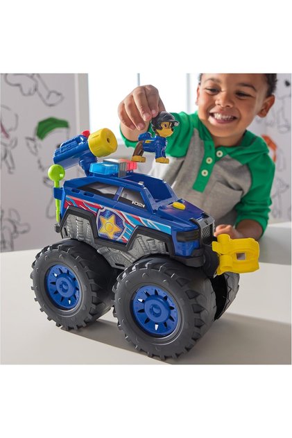 Rescue Wheels Paw Patrol Chase Deluxe Monster Truck Işıklı Ve Sesli