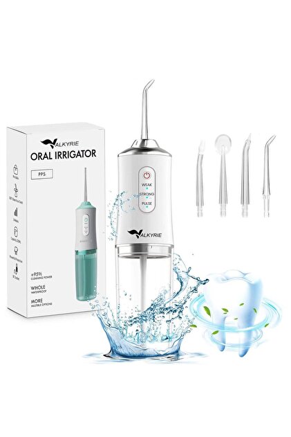 valkyrie Şarj Edilebilir 4 Başlıklı Taşınabilir Diş Protez Bakım